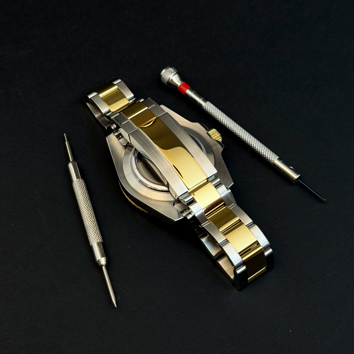 SUB-HALFGOLD - CUSTOM SEIKO NH35 AUTOMATIC WATCH
