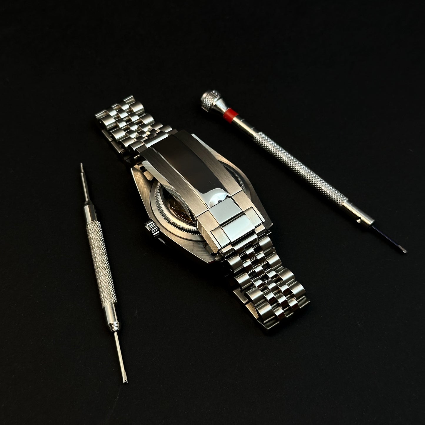 DATEJUST GREY ROMAN - CUSTOM SEIKO NH35 AUTOMATIC WATCH
