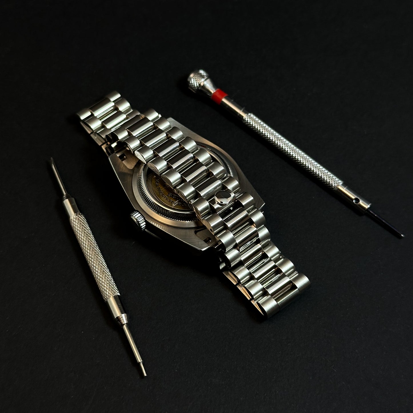 DATEJUST OLIVE ARABIC - CUSTOM SEIKO NH35 AUTOMATIC WATCH