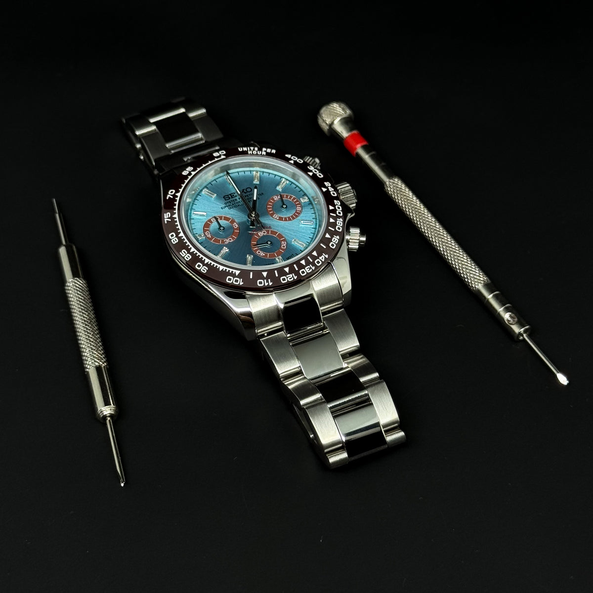 DAYTONA PLATI - CUSTOM SEIKO WATCH