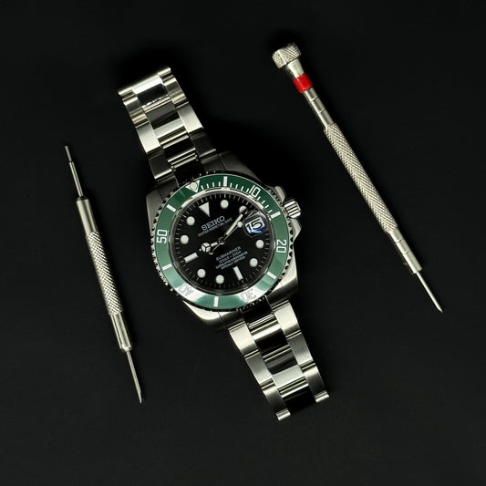 SUB-STARBUCKS - CUSTOM SEIKO NH35 AUTOMATIC WATCH