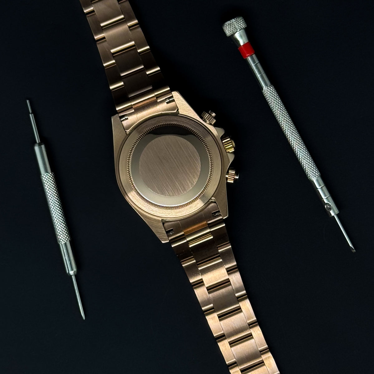DAYTONA ROSE GOLD RAINBOW - CUSTOM SEIKO WATCH