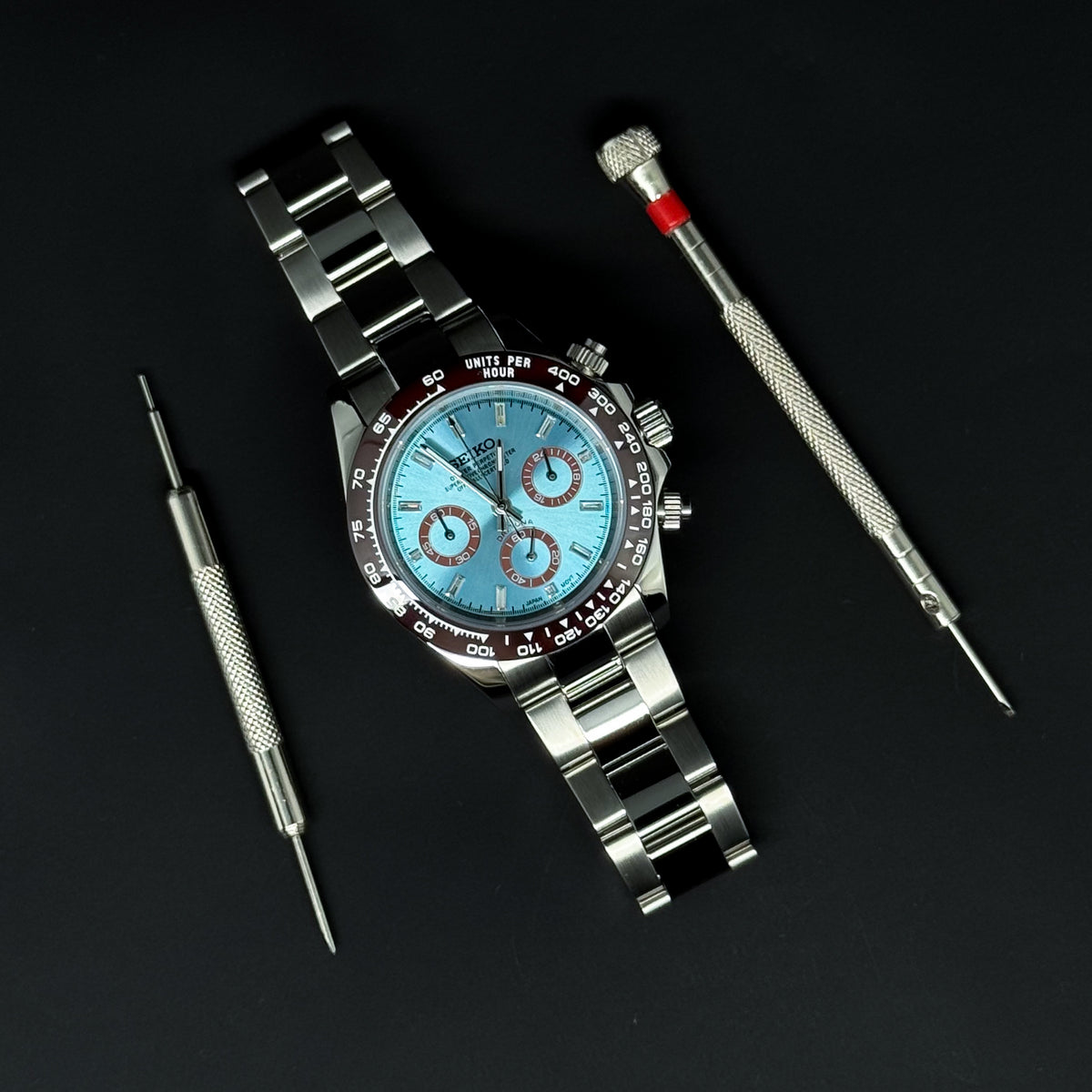 DAYTONA PLATI - CUSTOM SEIKO WATCH