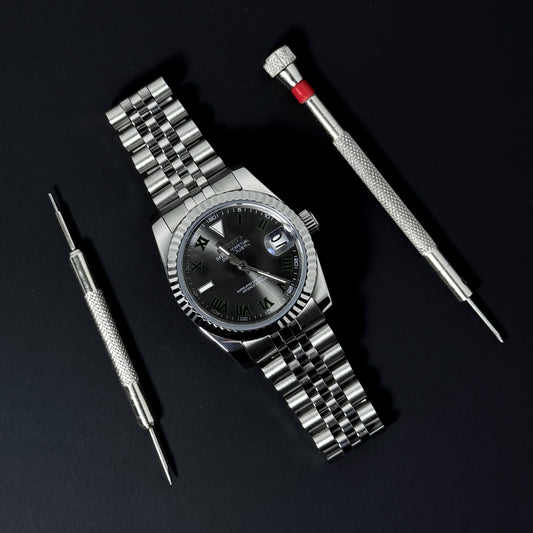 DATEJUST WIMBLEDON - CUSTOM SEIKO NH35 AUTOMATIC WATCH