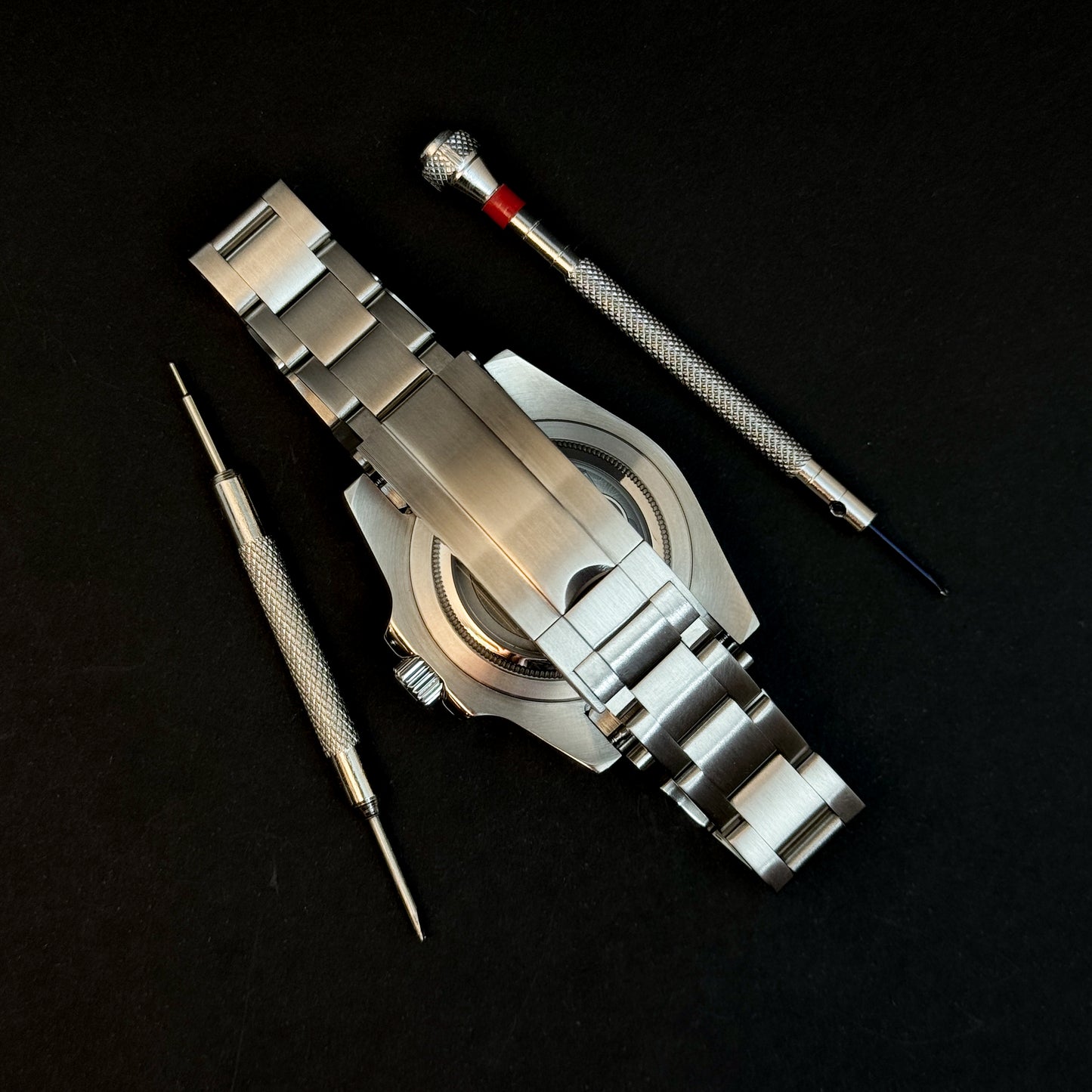 YACHT-GREY - CUSTOM SEIKO NH35 AUTOMATIC WATCH