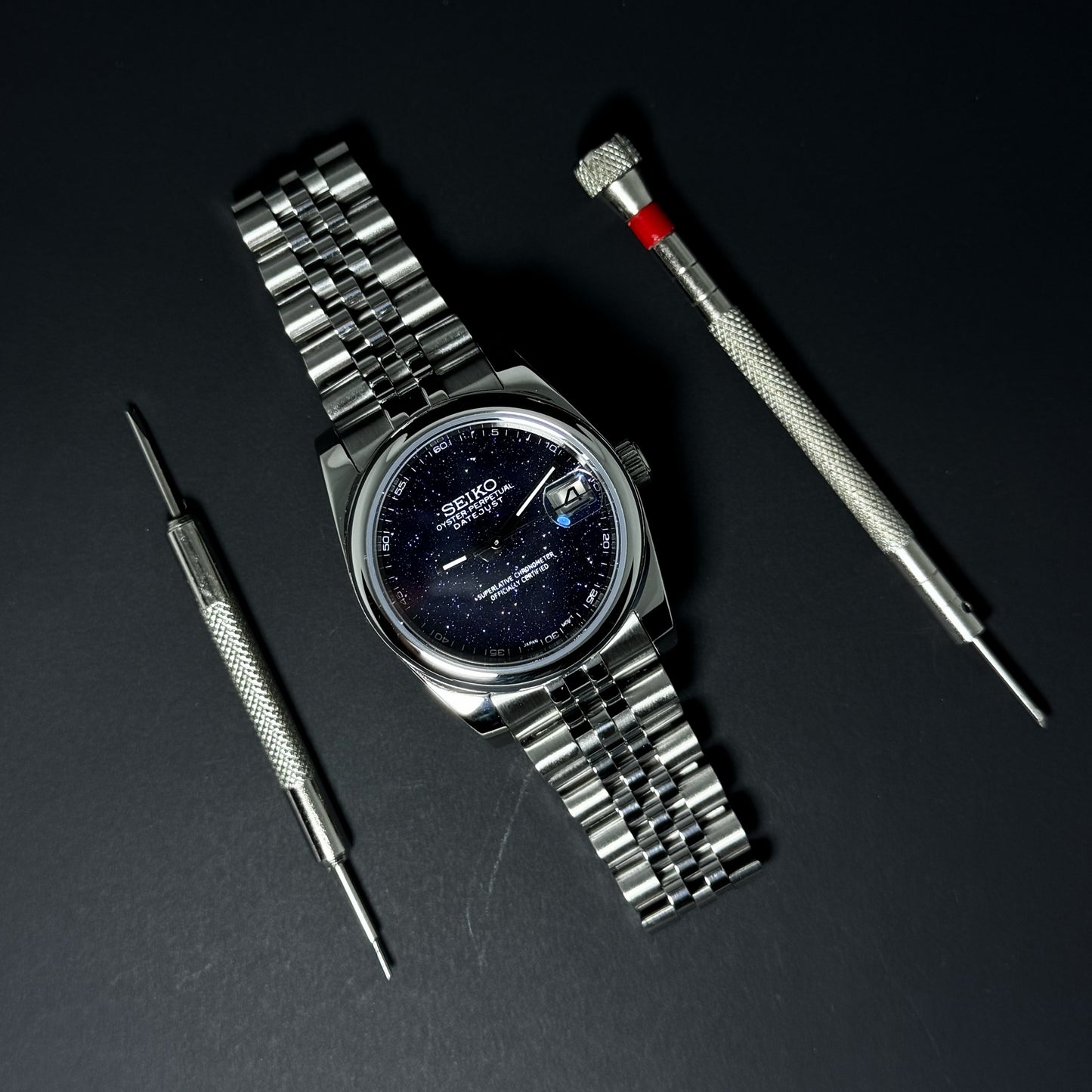 DATEJUST STARDUST - CUSTOM SEIKO NH35 AUTOMATIC WATCH